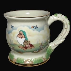 Lenox “Sleepy” Mug Snow White and the Seven Dwarfs Fine Porcelain Disney Mug